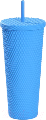 Многоразовый стакан Miniso С соломинкой / 7566 (700мл)
