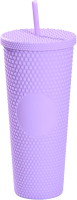 Многоразовый стакан Miniso С соломинкой / 7580 (700мл) - 