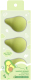 Набор спонжей для макияжа Miniso Fun Fruit / 6126 (авокадо) - 