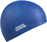 Шапочка для плавания Mad Wave Recycled (синий) - 
