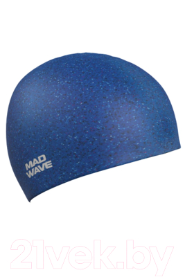 Шапочка для плавания Mad Wave Recycled (синий)