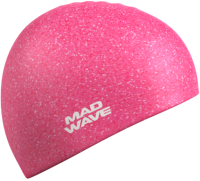 Шапочка для плавания Mad Wave Recycled (розовый) - 