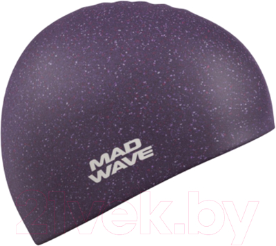 Шапочка для плавания Mad Wave Recycled (пурпурный)
