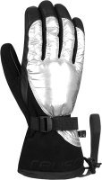 Перчатки лыжные Reusch Yeta / 6331152-7024 (р-р 6.5, Black/Shiny Silver) - 