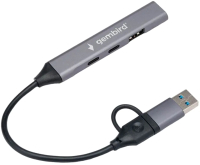 USB-хаб Gembird UHB-C444 (4 порта) - 