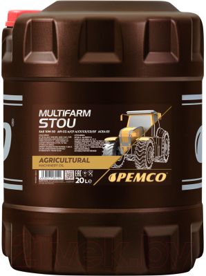 Моторное масло Pemco Multifarm STOU 10W30 / PM2501-20 (20л)