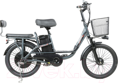 Электровелосипед Samebike SB-RX350 (серебристый)