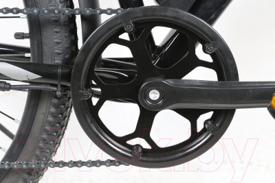 Электровелосипед Samebike SB-GT500 (черный/серебристый)