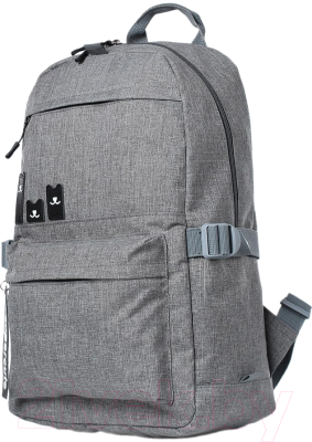Школьный рюкзак Galanteya 36122 / 23с399к45 (серый/черный)
