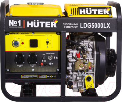 Дизельный генератор Huter LDG 5000LX (64/2/7)