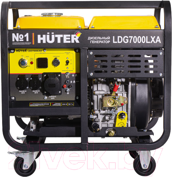 Дизельный генератор Huter LDG 7000LXА