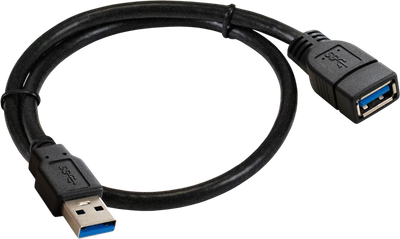 Удлинитель кабеля ExeGate EX-CC-USB3-AMAF-0.5 / EX294749RUS (0.5м) - 