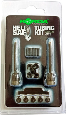 Набор клипс для грузила Korda Heli Safe Tubing Kit Weed / KHDTG - 
