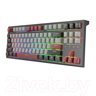 Клавиатура Royal Kludge RK-R87 RGB (черный, Red Switch)