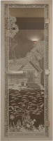 

Стеклянная дверь для бани/сауны, Хамам Банька в лесу 70x190 / DW00582
