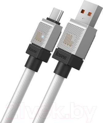 Кабель Baseus CoolPlay USB to Type-C 100W / CAKW000602 (1м, белый)
