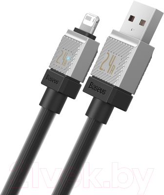 Кабель Baseus CoolPlay USB to iP 2.4A / CAKW000501 (2м, черный)