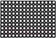 Миниатюра изображения товара Коврик грязезащитный Kovroff Ячеистый 40x60 / 15161