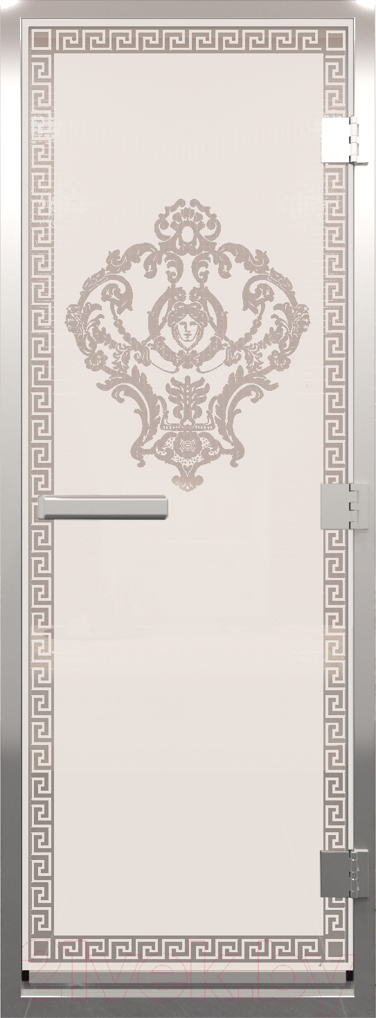 Стеклянная дверь для бани/сауны Doorwood Хамам Версаче 80x200 / DW02439