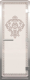 Стеклянная дверь для бани/сауны Doorwood Хамам Версаче 80x200 / DW02439 (сатин) - 