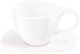Миниатюра изображения товара Чашка с блюдцем Elan Gallery Колоранс / 540854 (белый)