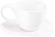 Миниатюра изображения товара Чашка с блюдцем Elan Gallery Колоранс / 540854 (белый)