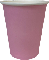 Набор бумажных стаканов Gecko Однослойный 205мл (2x50шт, розовый) - 