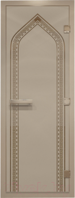 Стеклянная дверь для бани/сауны Doorwood Хамам Арка 70x190 / DW00197