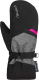 Варежки лыжные Reusch Helena R-Tex XT Mitten / 6331513-7771 (р-р 8, Blck/Blck Melang/Pink Glo) - 