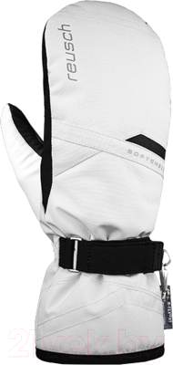 Варежки лыжные Reusch Helena R-Tex XT / 6331513-1101 (р-р 7, White/Black)