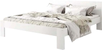 Двуспальная кровать Halmar Matilda 160x200 (белый) - 