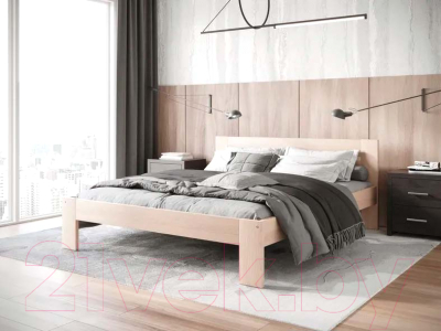 Двуспальная кровать Halmar Matilda 160x200 (натуральный)