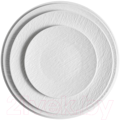 Тарелка столовая обеденная Corone Grafica XSY3240 / фк6951 (белый)
