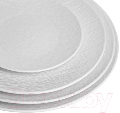 Тарелка столовая обеденная Corone Grafica XSY3240 / фк6951 (белый)