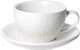 Чашка с блюдцем Corone Grafica XSY306/XSY307 / фк6954 (белый) - 