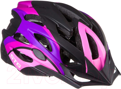 Защитный шлем STG MV29-A / Х89036 (M, розовый/фиолетовый/черный)