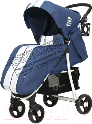 Детская прогулочная коляска Rant Kira Mobile / RA055 (синий)