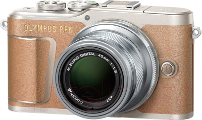 Olympus PEN E-PL9 Kit 14-42mm EZ (коричневый) Беззеркальный фотоаппарат ...