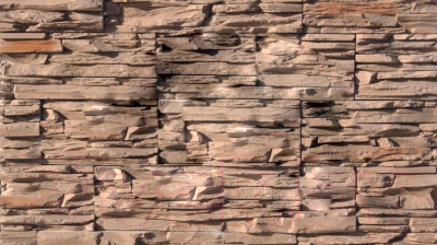 Декоративный камень бетонный РокСтоун Слоистый кварц 107П (коричневый)