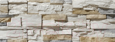 Декоративный камень бетонный РокСтоун Каменное плато 200П (белый)