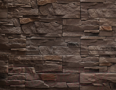 Декоративный камень бетонный РокСтоун Каменное плато 209П (шоколадный)
