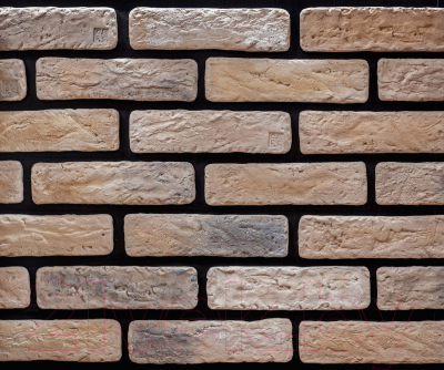 Декоративный камень бетонный РокСтоун Кирпич тульский 1801П (светло-бежевый)