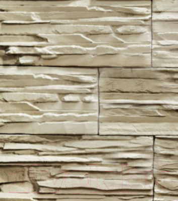 Декоративный камень бетонный РокСтоун Златолит 1901П (светло-бежевый)