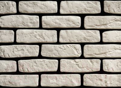 Декоративный камень бетонный РокСтоун Кирпич Венеция 2600П (белый)