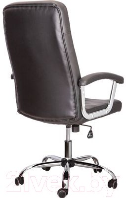 Кресло офисное Седия Olympia Chrome Eco (черный)