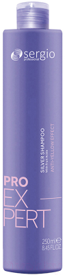 Оттеночный бальзам для волос Sergio Professional Pro Expert Silver с антижелтым эффектом (250мл)