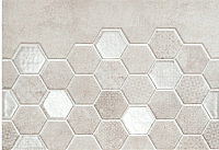 Декоративная плитка Tubadzin Magnetia Hexa B (250x360) - 