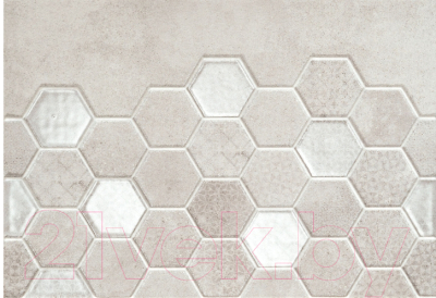 Декоративная плитка Tubadzin Magnetia Hexa B (250x360)