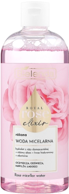Мицеллярная вода Bielenda Royal Rose Elixir Розовая (400мл)