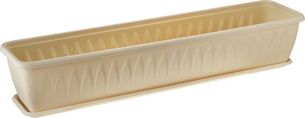 Ящик для рассады Idea Алиция М3216 (белая глина, с поддоном)